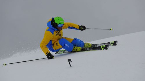 Alex Favaro al test di Fischer RC4 Worldcup SC Yellow Base RT (2019)