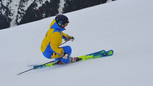 Isabel Anghilante al test di Volkl Racetiger SL Pro (2019)