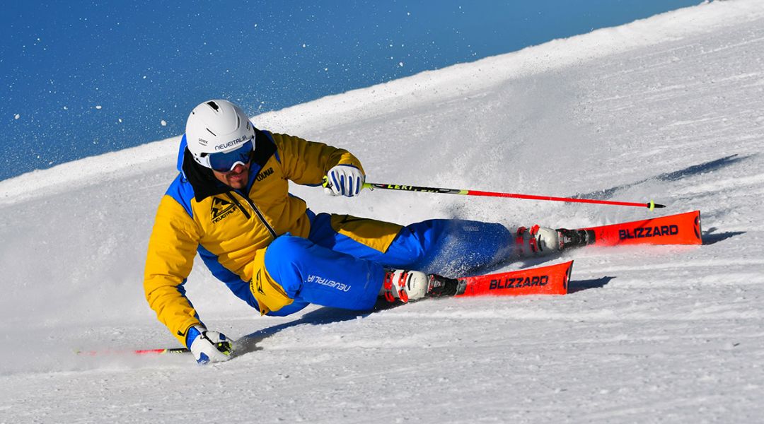 Giordano Magri al test di Blizzard Firebird WRC WC Piston (2020)