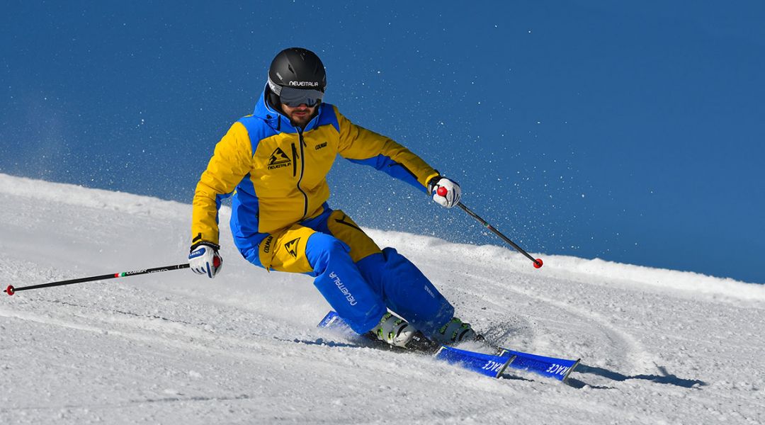 Federico Casnati al test di Salomon S/Race Pro GS (2020)