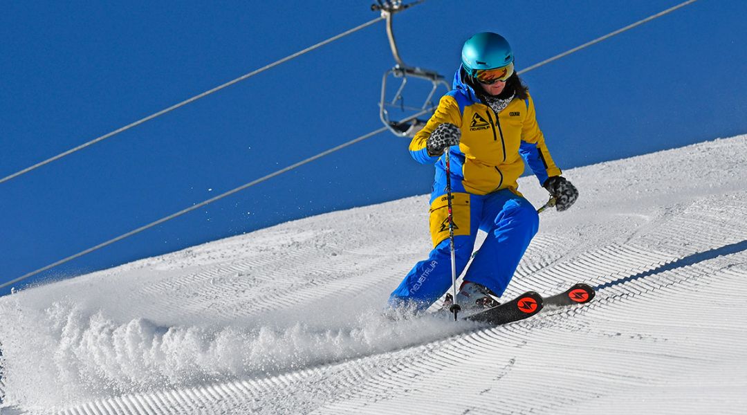 Isabel Anghilante al test di Blizzard Firebird SRC WC Piston (2020)