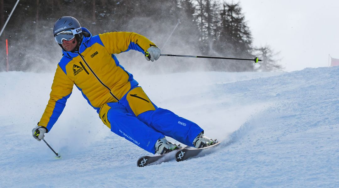 Rolando Bertolina al test di Volkl Racetiger RC (2020)