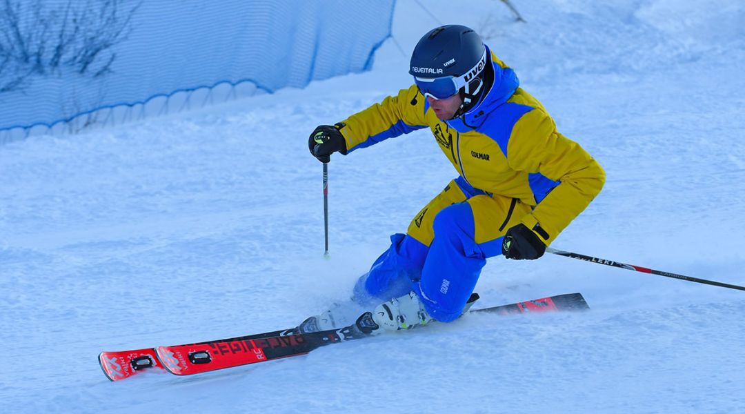 Lorenzo Medici al test di Volkl Racetiger RC (2020)