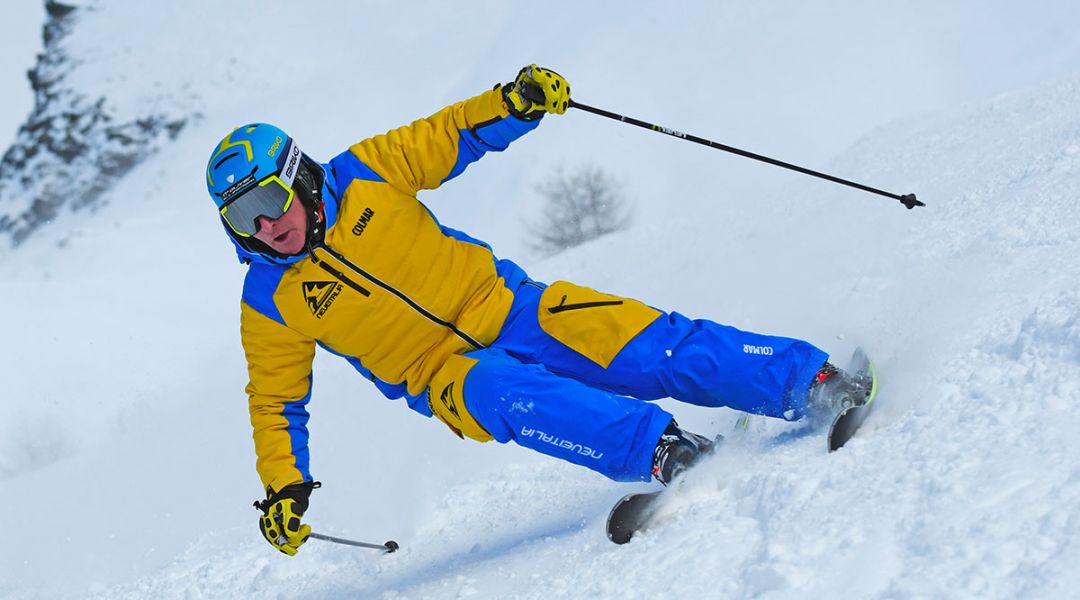 Fabio Dellavedova al test di Rossignol React 8 HP (2020)