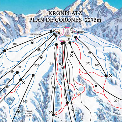 Kronplatz Ski Map - Kronplatz Mapa | MAPA / You have questions, the