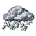 pioggia e neve