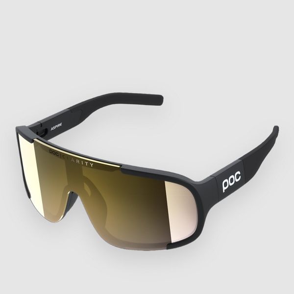 Prezzi Poc aspire uranium black sunglasses clarity rd / prtly sny gld